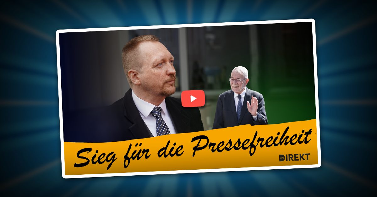 2:0: Report24-Chefredakteur gewinnt Prozess gegen Bundespräsident VdB