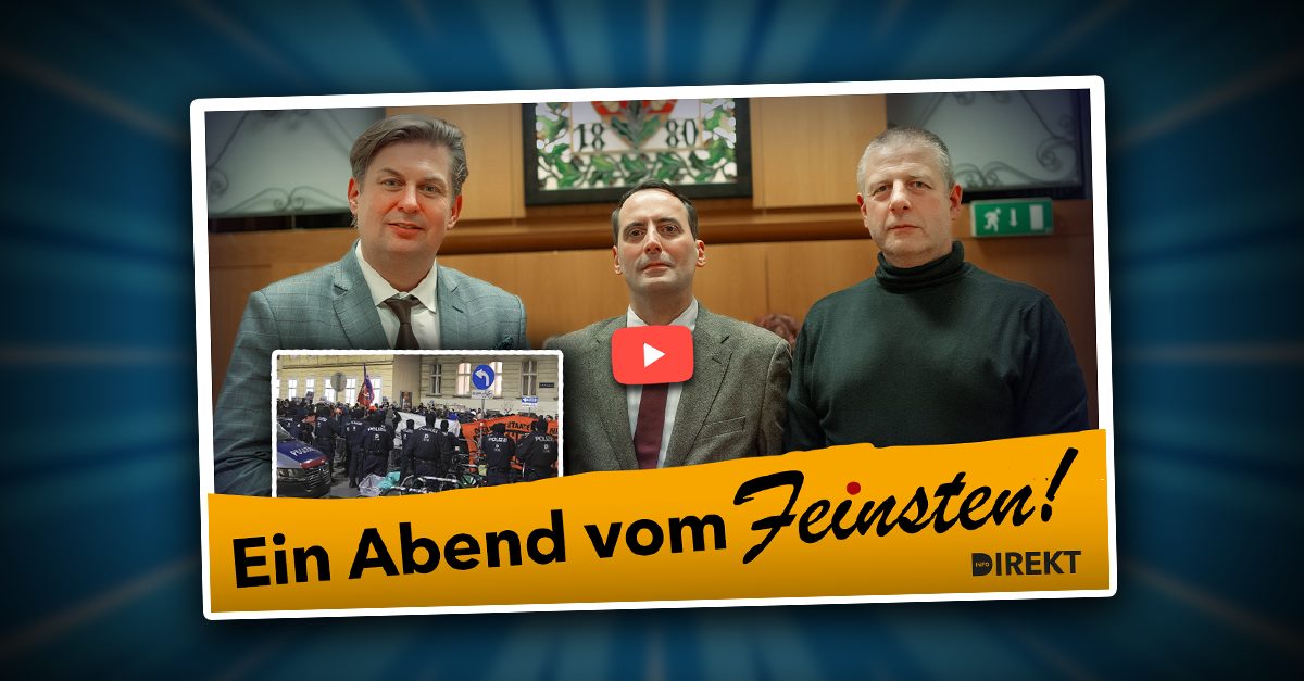 Ein Abend vom Feinsten: Krah und Kubitschek in Wien