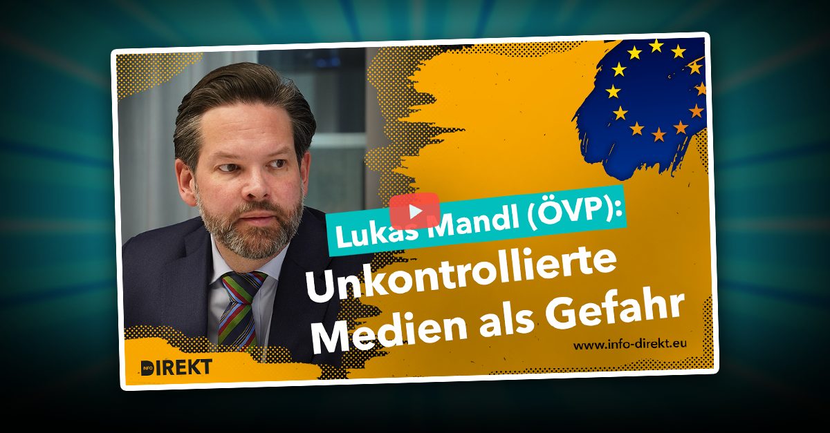 ÖVP-Mandl über die Gefährlichkeit unkontrollierter Medien