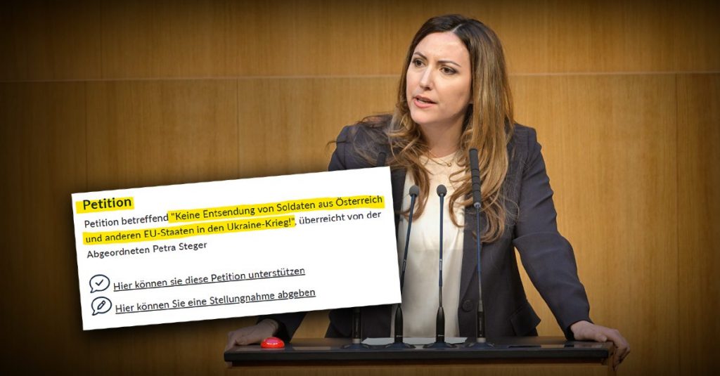Ukraine-Krieg: Petition gegen Entsendung unserer Soldaten gestartet
