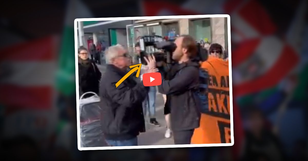 Puls24-Kameramann provozierte FPÖ-Demo-Teilnehmer