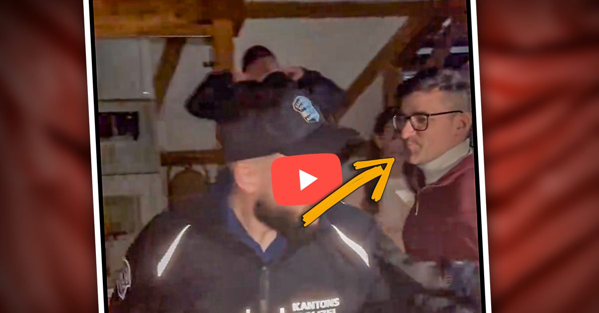 Schweiz: Polizei führt Martin Sellner ab!