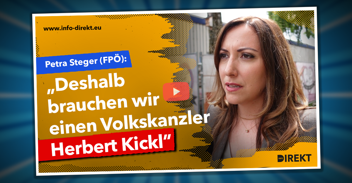 Petra Steger (FPÖ): "Brauchen einen Volkskanzler Kickl"
