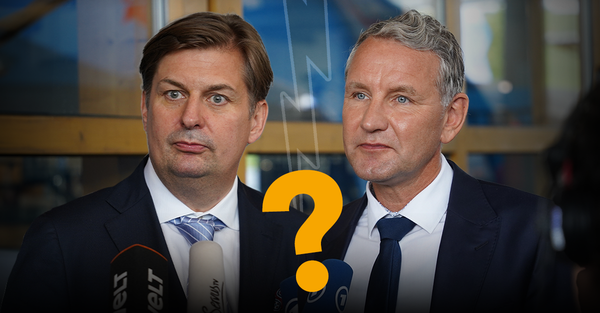 Wer profitiert vom Streit zwischen Krah und Höcke?