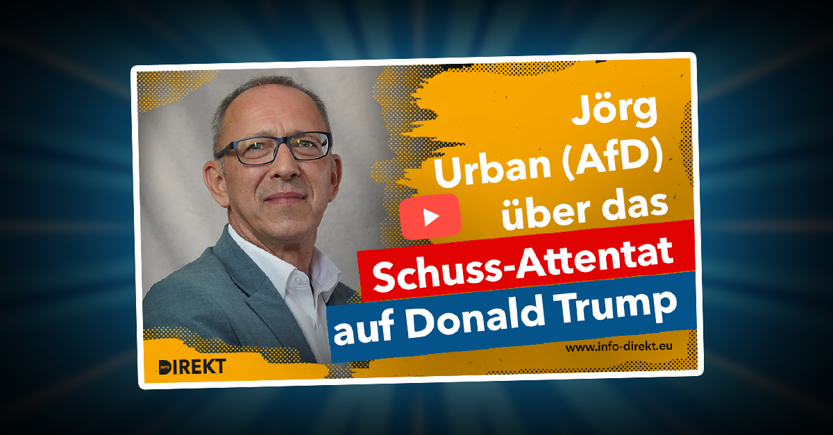 Jörg Urban (AfD) über den Anschlag auf Donald Trump
