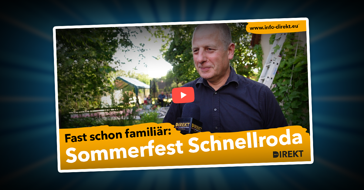 Sommerfest in Schnellroda: Fast schon familiär!