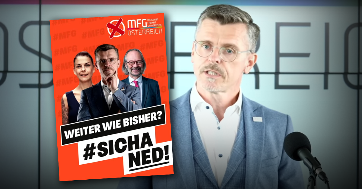 "Sicha ned" MFG will zur Nationalratswahl antreten
