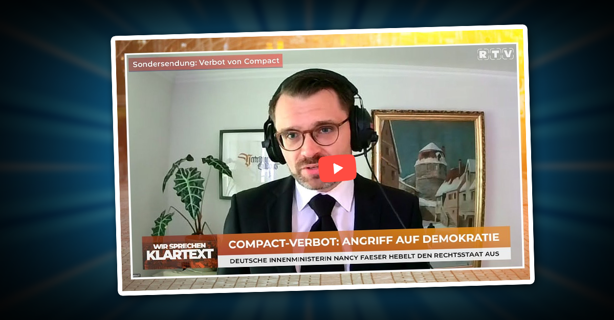Compact-Verbot: Ein schwarzer Tag für die Demokratie!