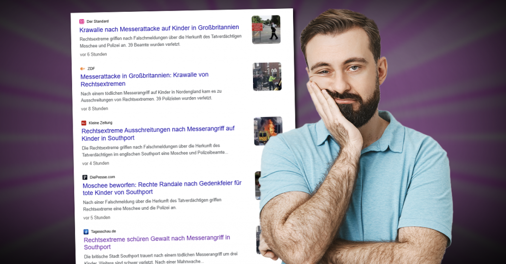 Afrikaner ersticht Kinder. Medien berichten über böse Rechte