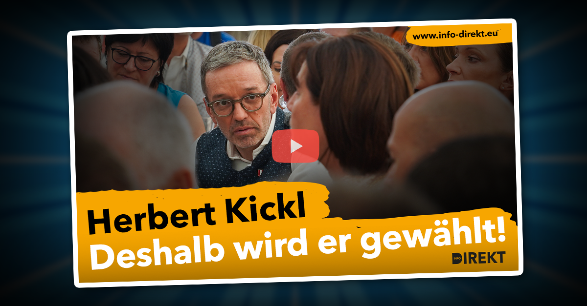 Trotz linker Hetze: Deshalb wird Herbert Kickl (FPÖ) gewählt!