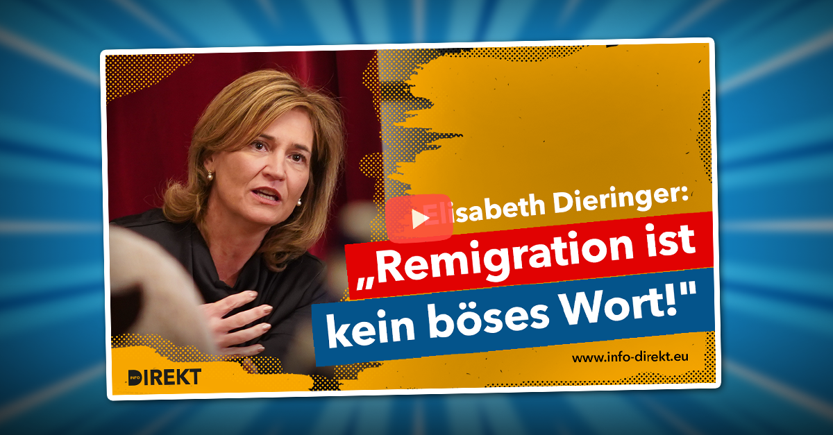Elisabeth Dieringer: "Remigration ist kein böses Wort!"
