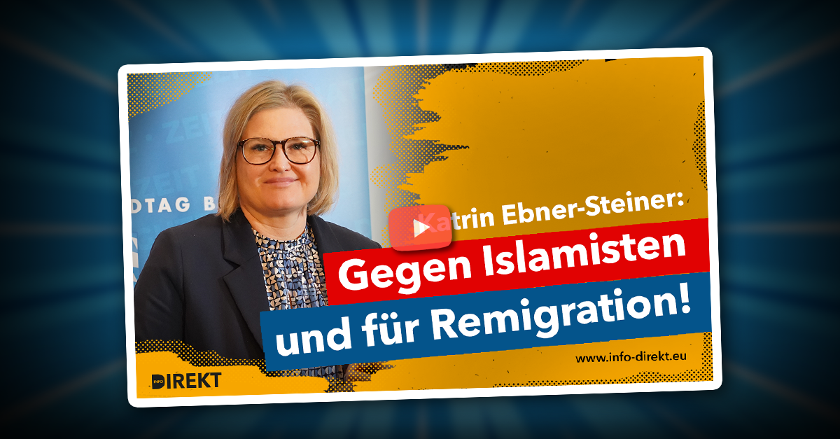 Ebner-Steiner (AfD): Gegen Islamisten und für Remigration!