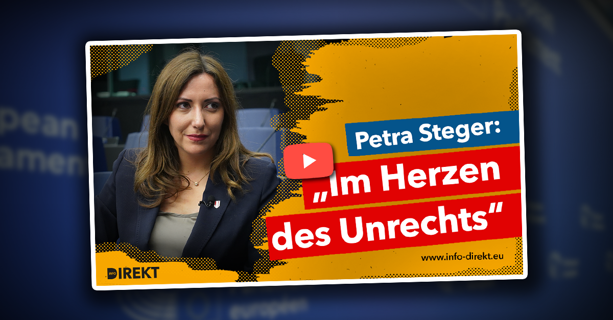 Petra Steger (FPÖ) „im Herzen des Unrechts“
