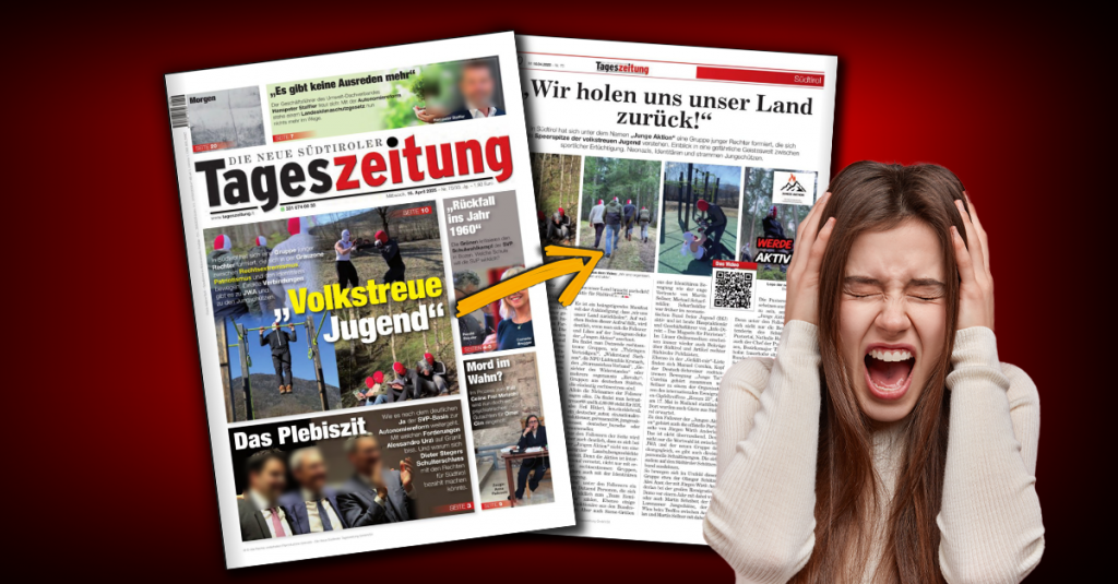 Tageszeitung "bewirbt" patriotische Gruppe, Schützenbund distanziert sich