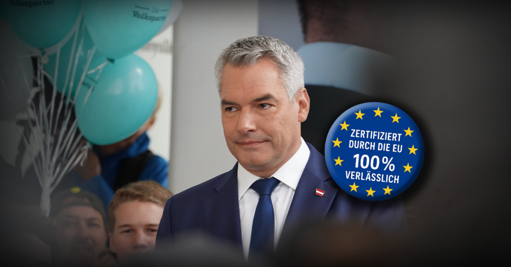 Fake News enttarnt: Nehammer ist topqualifiziert für EU-Job!