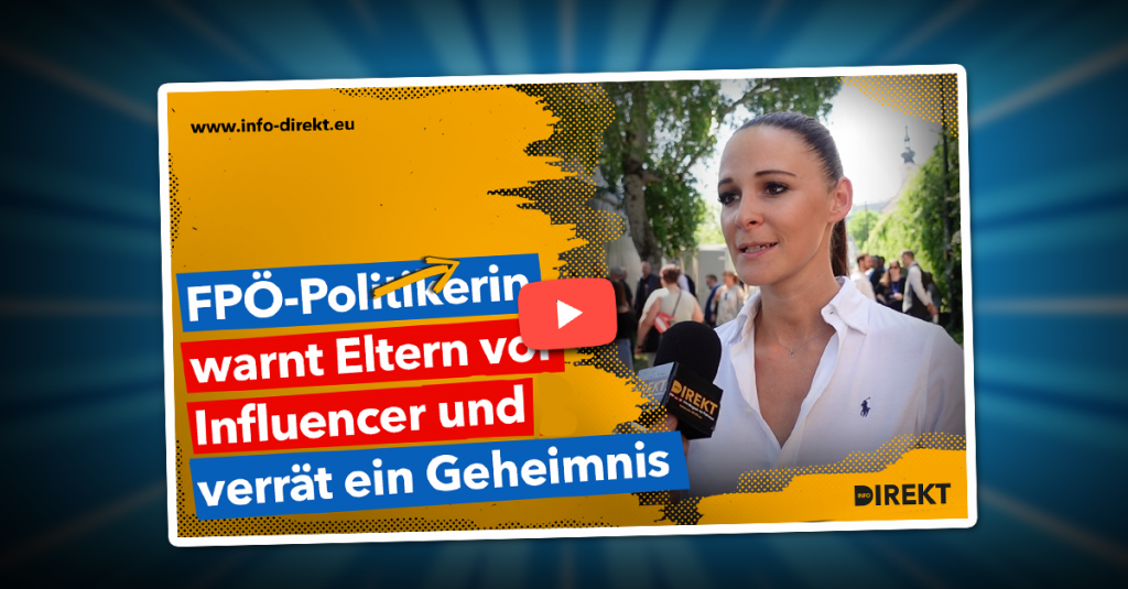 FPÖ-Politikerin warnt Eltern vor einem Influencer und verrät ein Geheimnis!
