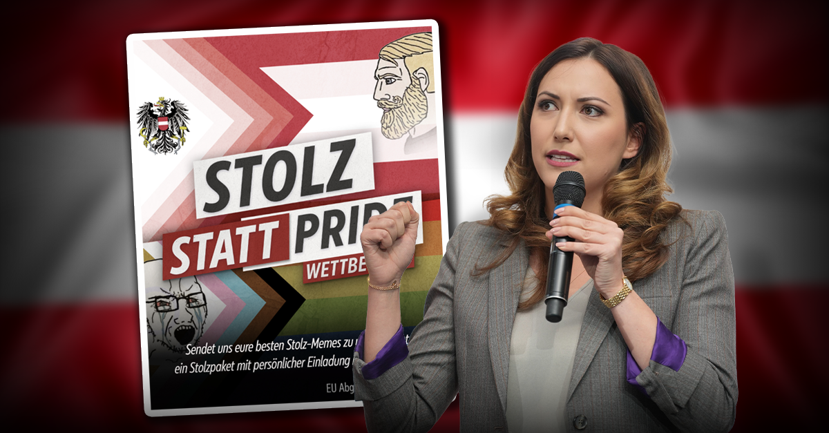 Stolz statt Pride: EU-Abgeordnete ruft Wettbewerb aus!