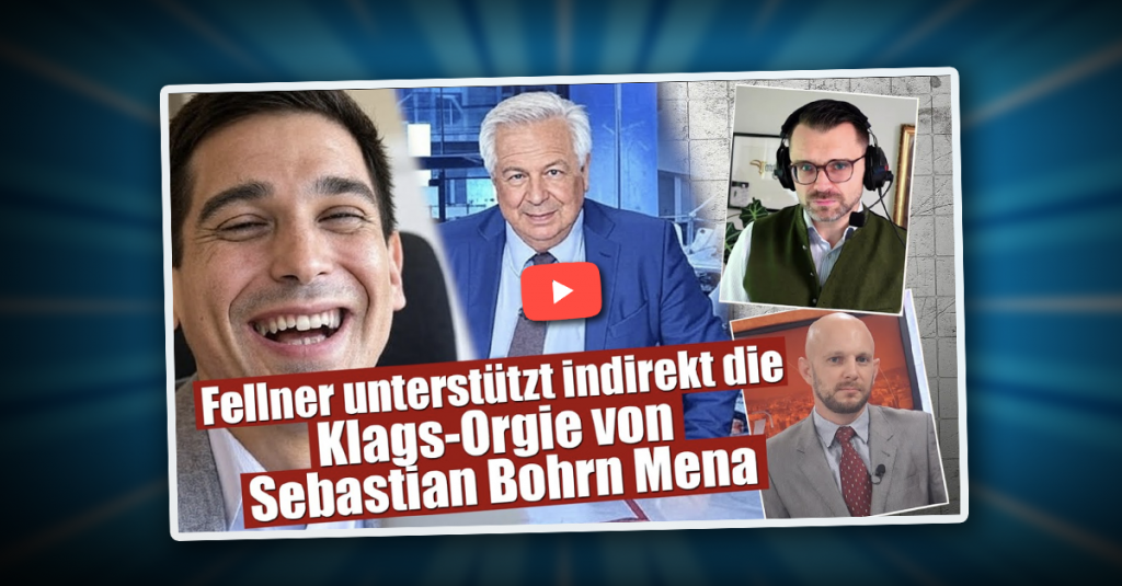So unterstützt Wolfgang Fellner Bohrn Menas Klagswelle indirekt
