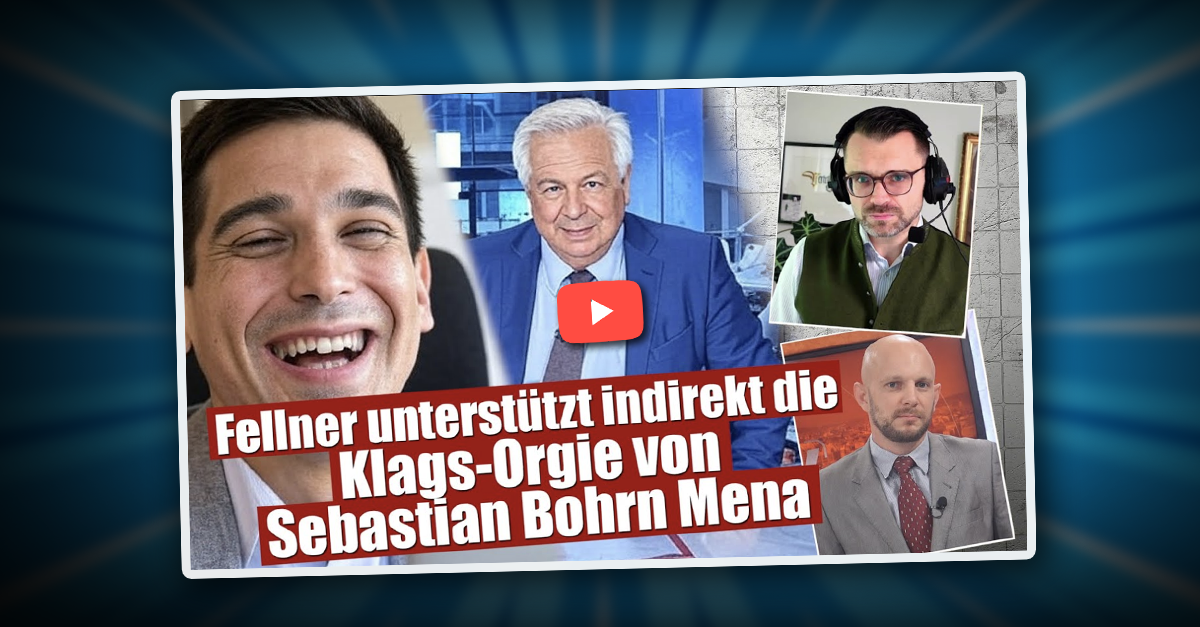 So unterstützt Wolfgang Fellner Bohrn Menas Klagswelle indirekt