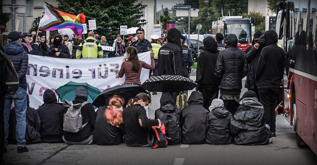 Dank Polizei Salzburg: Narrenfreiheit für die Antifa!