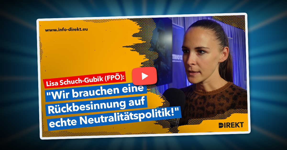 Schuch-Gubik (FPÖ): "Wir brauchen eine Rückbesinnung auf echte Neutralitätspolitik!"