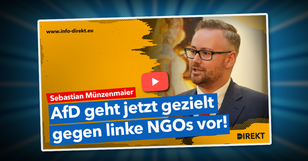 Münzenmaier: AfD geht jetzt gezielt gegen linke NGOs vor!