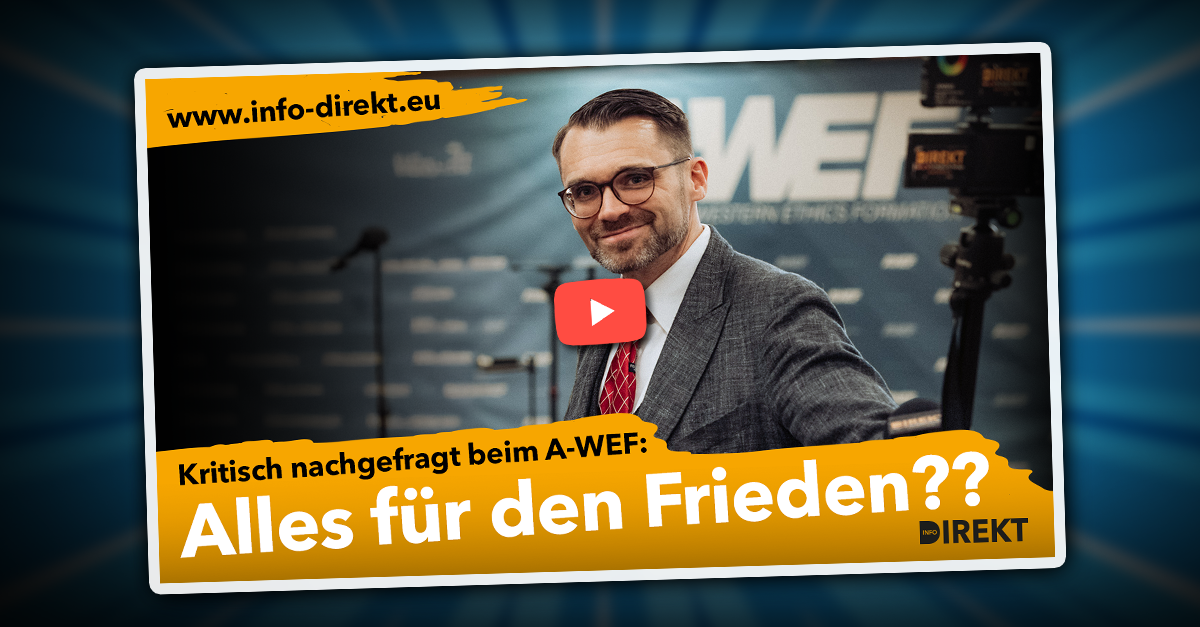 Alles für den Frieden? Kritisch nachgefragt beim A-WEF von AUF1!