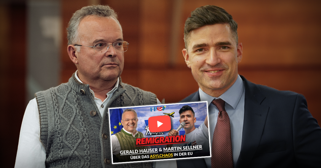 Hauser und Sellner: "Skandal"-Video nun erstmals auf YouTube