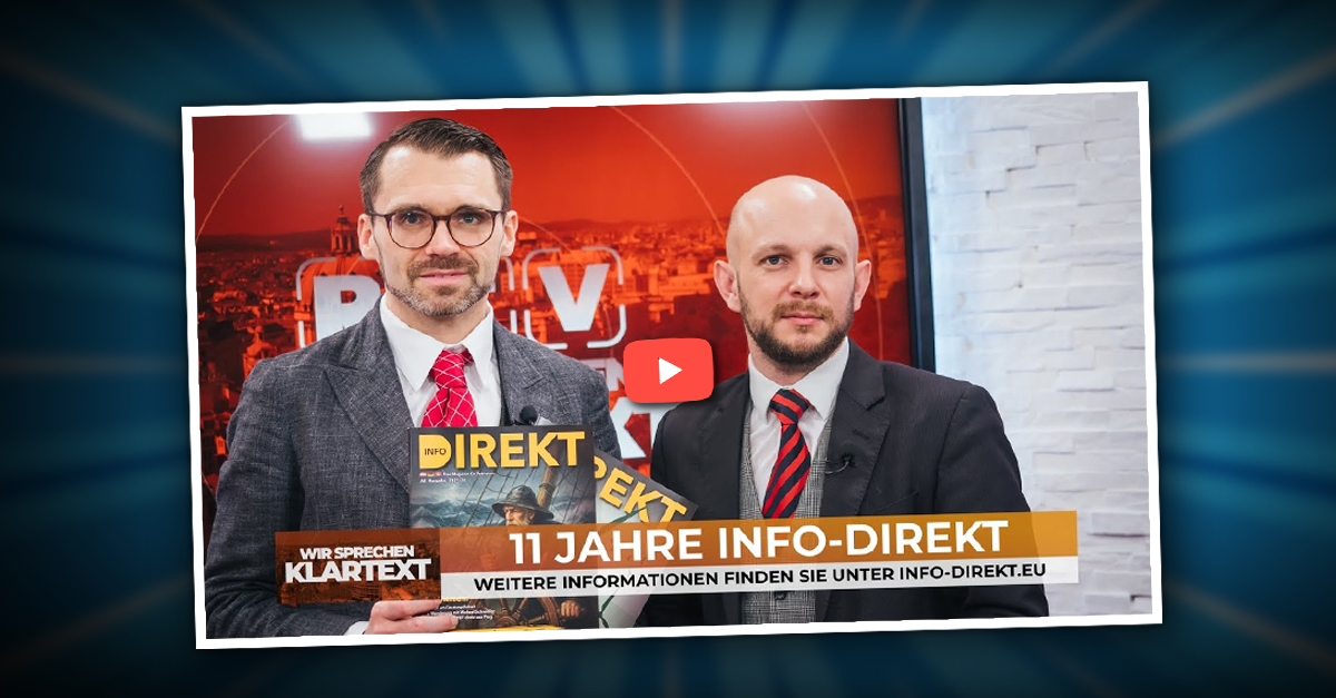 Vorstellung der beiden aktuellen Info-DIREKT-Magazine bei RTV