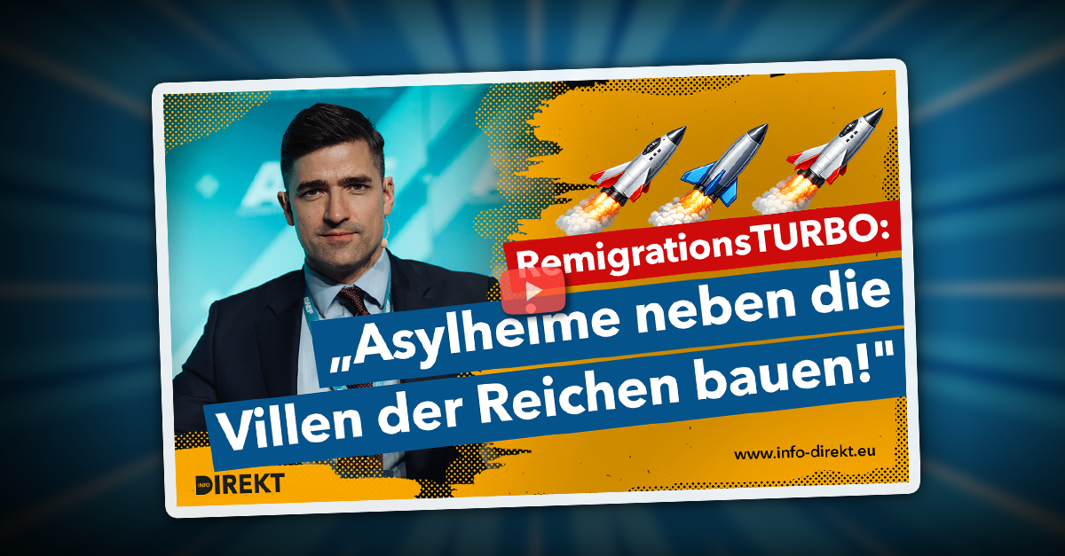 Remigrationsturbo: Asylheime neben die Villen der Reichen bauen!