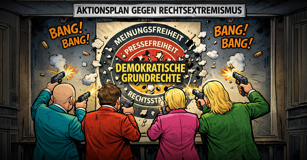 "Aktionsplan gegen Rechtsextremismus" - Eine Gefahr für die Demokratie