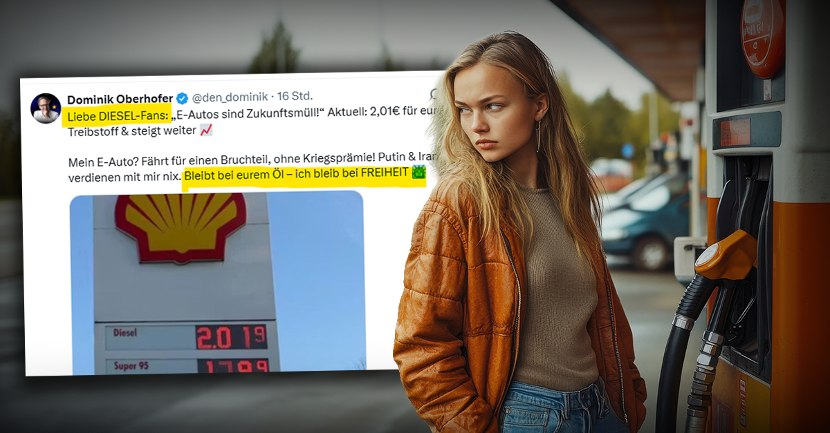 Rekordpreise: NEOS-Abgeordneter Oberhofer verspottet Dieselfahrer