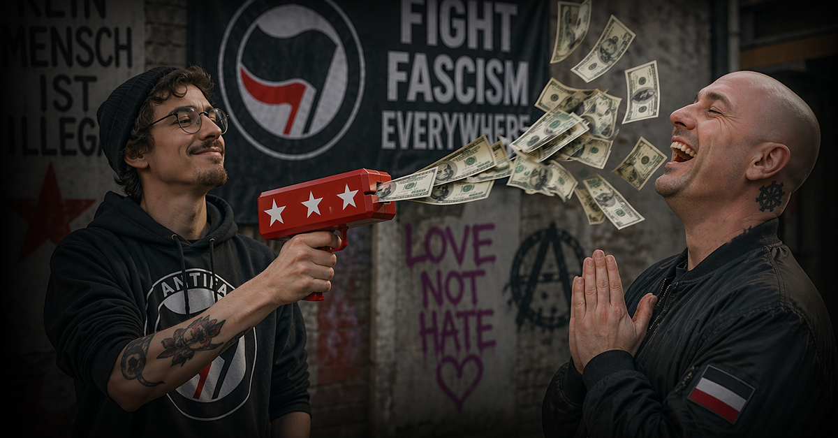 USA: Antifa soll drei Millionen Dollar an Rechtsextreme gezahlt haben