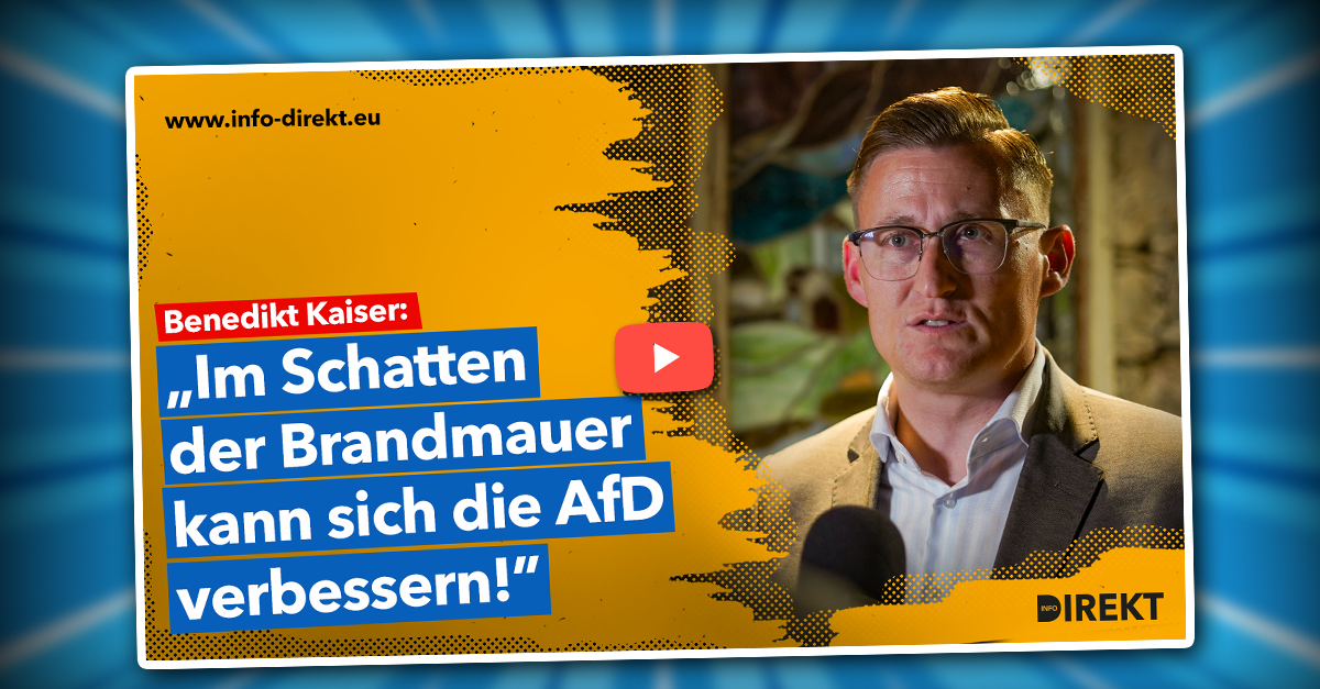 Kaiser: „Im Schatten der Brandmauer kann sich die AfD verbessern!"