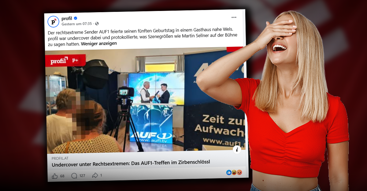 "Profil" blamiert sich mit "Undercover"-Story über AUF1