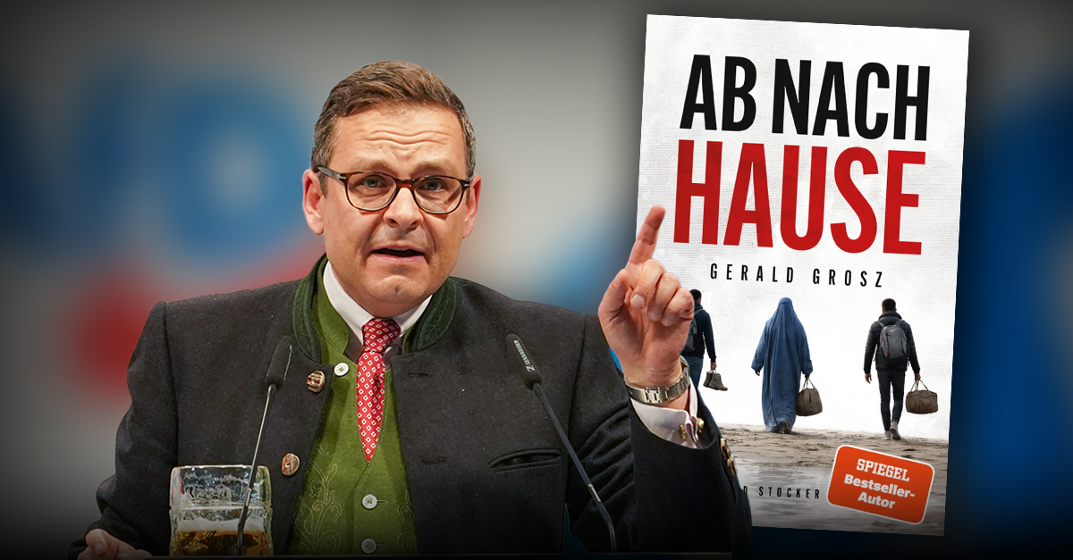 Der österreichische Ex-Politiker, Polit-Kommentator und Erfolgsautor Gerald Grosz legt sein neuestes Werk zum Thema „Remigration“ vor.