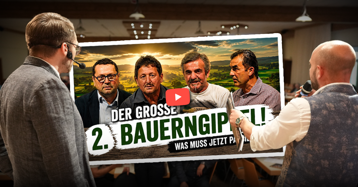Zukunftsvisionen für Landwirte: Aufzeichnung des 2. großen Bauerngipfels von RTV und Info-DIREKT