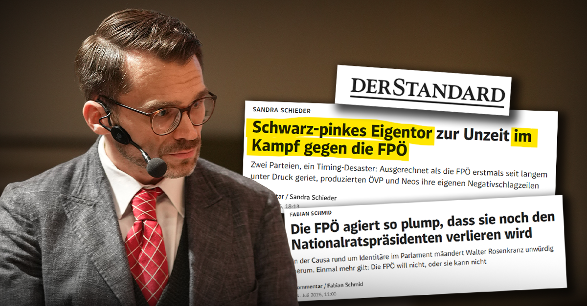 "Der Standard" entlarvt eigene Anti-FPÖ-Kampagne