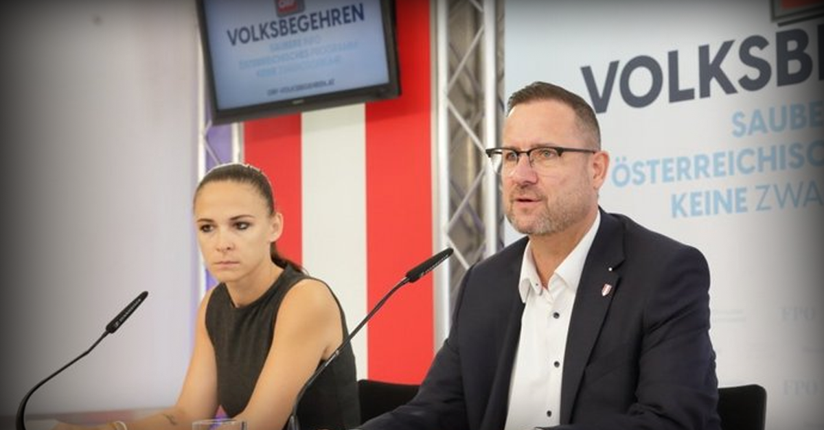 Schulterschluss mit den Bürgern: FPÖ startet ORF-Volksbegehren