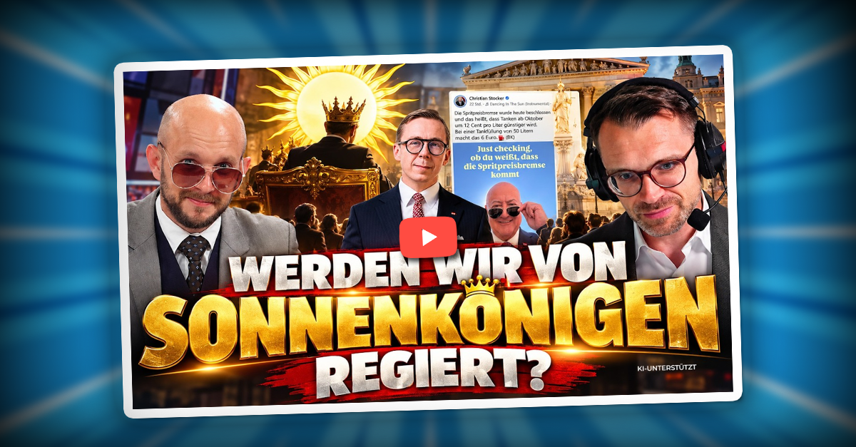 Völlig abgehoben: Wir werden von Sonnenkönigen regiert!